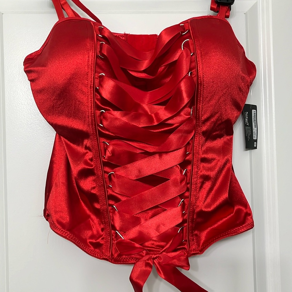 Red corset